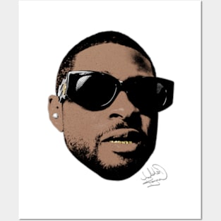 Usher Big Face Posters and Art